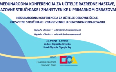 MEĐUNARODNA KONFERENCIJA ZA UČITELJE RAZREDNE NASTAVE,OBRAZOVNE STRUČNJAKE I ZNANSTVENIKE U PRIMARNOM  ​OBRAZOVANJU