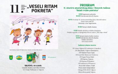 11. SMOTRA AMATERSKOG PLESA I LIKOVNOG STVARALAŠTVA „VESELI RITAM POKRETA“