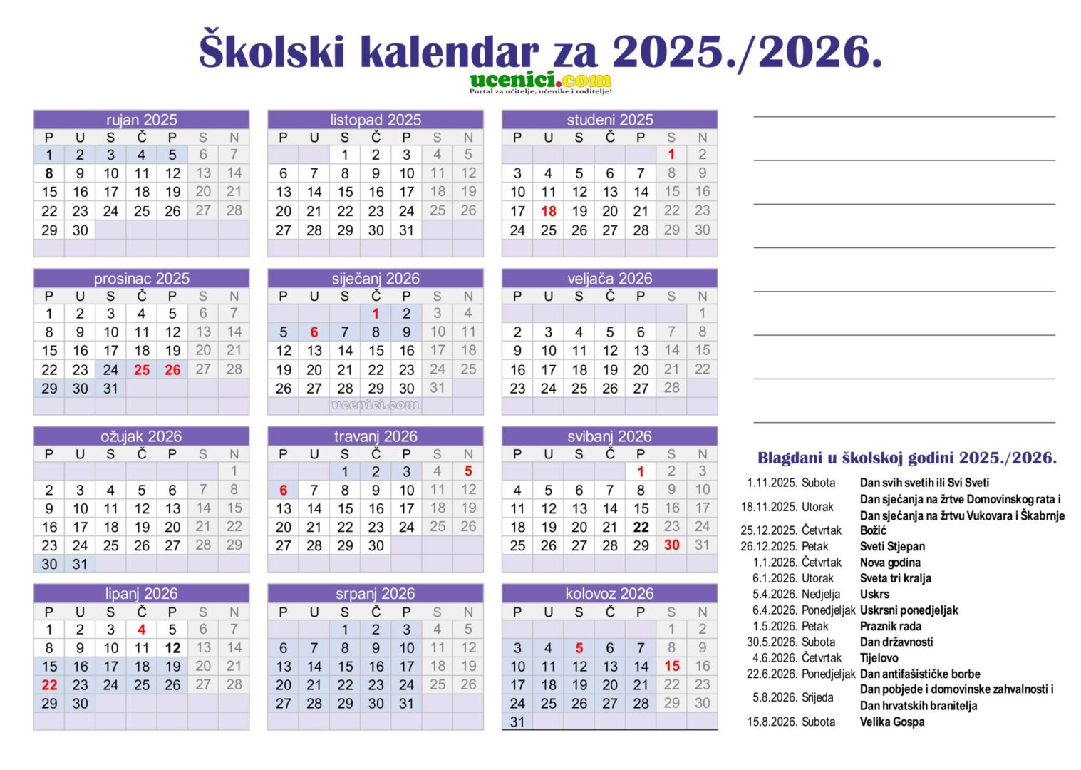 Skolski-kalendar_2025-2026