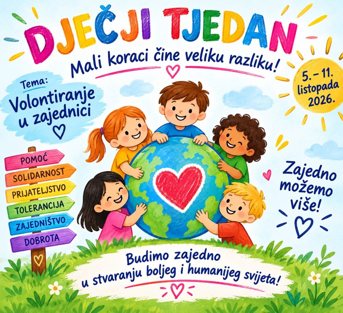 Dječji tjedan_ Zajedno možemo više